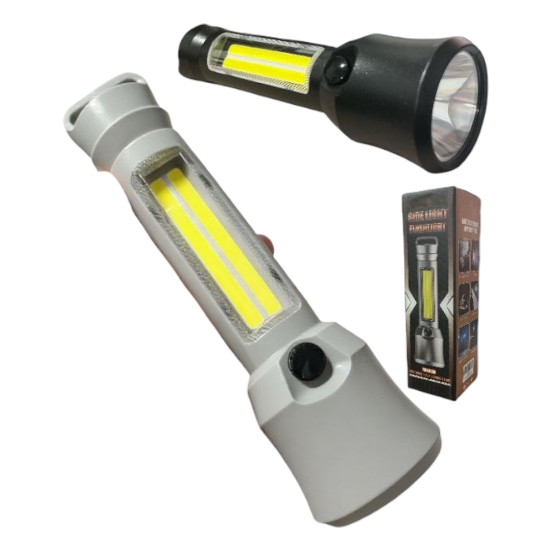 Linterna De Mano Recargable Usb 18 cm Gris 3