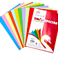 Set 100 Pcs Hoja A4 Colores 80 g - Miniatura 1