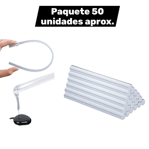 Paquete Barras De Silicona 50 Pcs Aprox