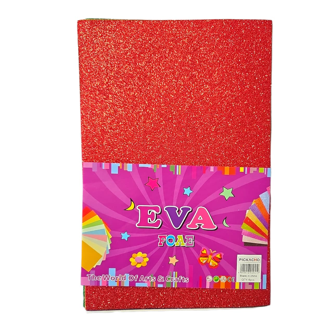 Goma Eva Gitter 6 Pcs 1
