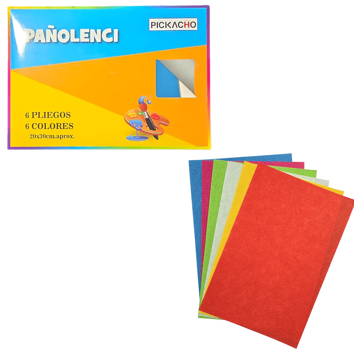 Estuche Pañolenci 6 Pcs / 30 x 20 cm 2