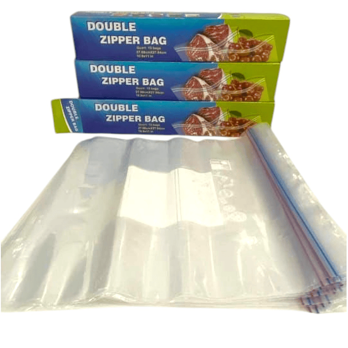 Pack 18 Bolsas Cierre Hermético 23.5 x 30.4 cm 1