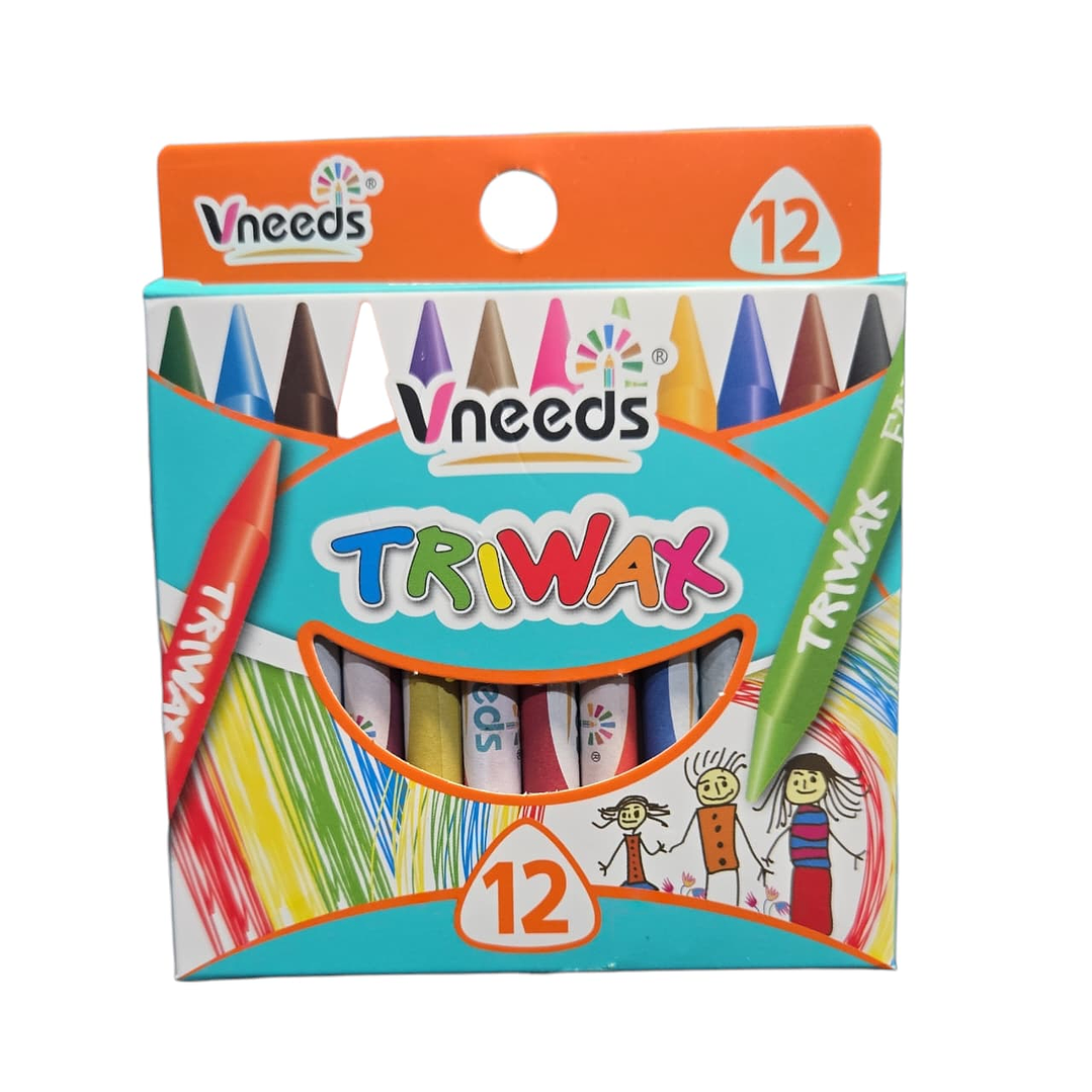 Set 12 Pcs Lapices de Cera 1