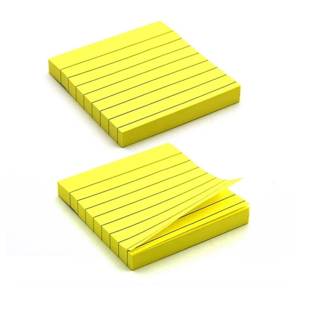 Notas Adhesivas Con Lineas 100 Hojas Post It 1