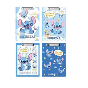 Tabla Apoyo Para Escribir Stitch A4 Con Medidas 30 cm Con Apretador