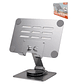 Soporte Tablet Giratorio 360° Metal Gris - Miniatura 1