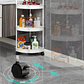 Estante Organizador Con Rueda De 4 Niveles Para Baño Cocina Blanco - Miniatura 2
