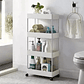 Carrito Organizador 4 Niveles Delgado Para Baño O Cocina - Miniatura 5