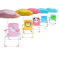 Silla Plegable Con Quitasol Infantil - Miniatura 5