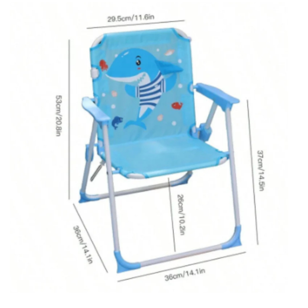 Silla Plegable Con Quitasol Infantil 3