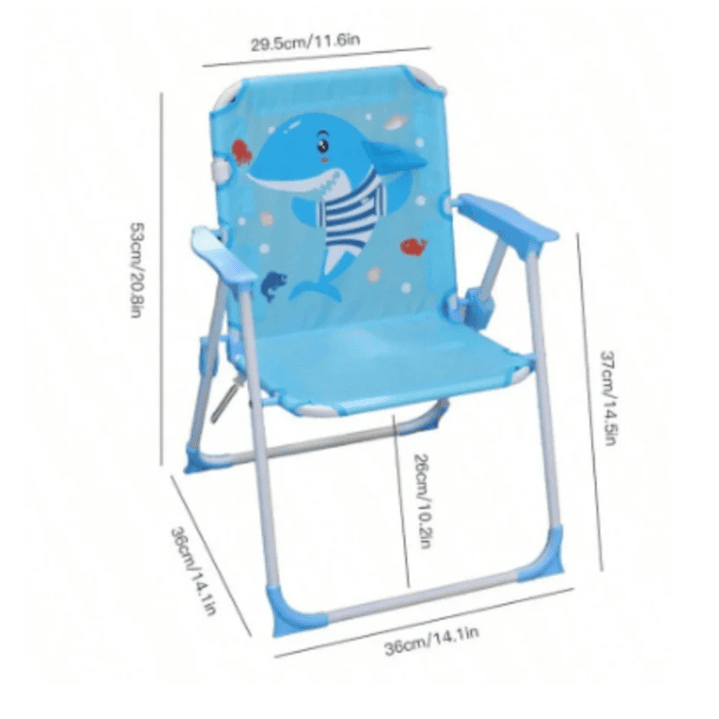 Silla Plegable Con Quitasol Infantil 3