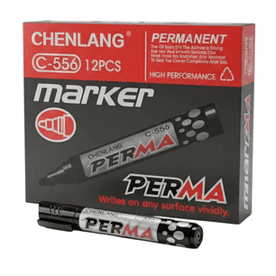 Caja 12 Pcs Plumón Permanente 