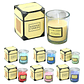 Velas Aromáticas Frasco Vidrio Diversos Aromas y Colores 6 cm - Miniatura 1