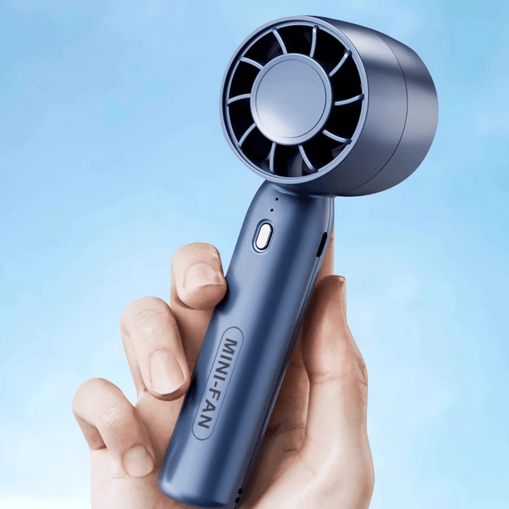 Ventilador Portátil Recargable Redondo 6