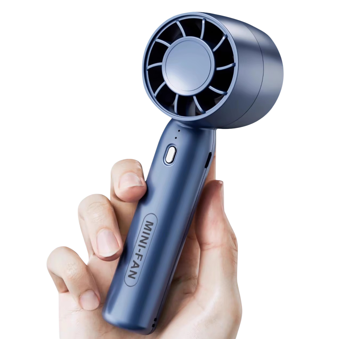 Ventilador Portátil Recargable Redondo 1
