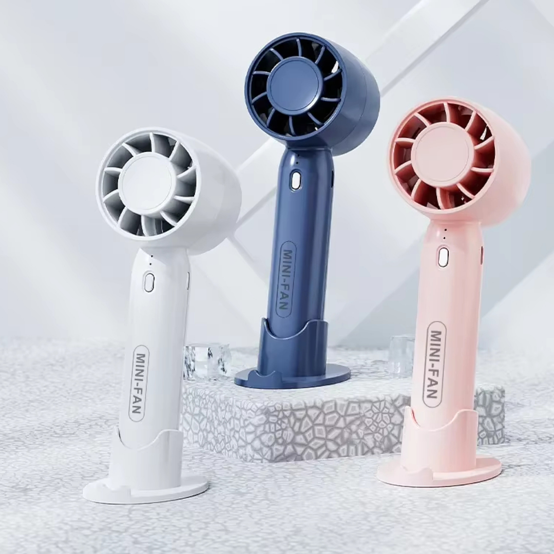 Ventilador Portátil Recargable Redondo 3