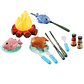 Set de Camping de Juguete con Fogata Luz y Sonido - Miniatura 3