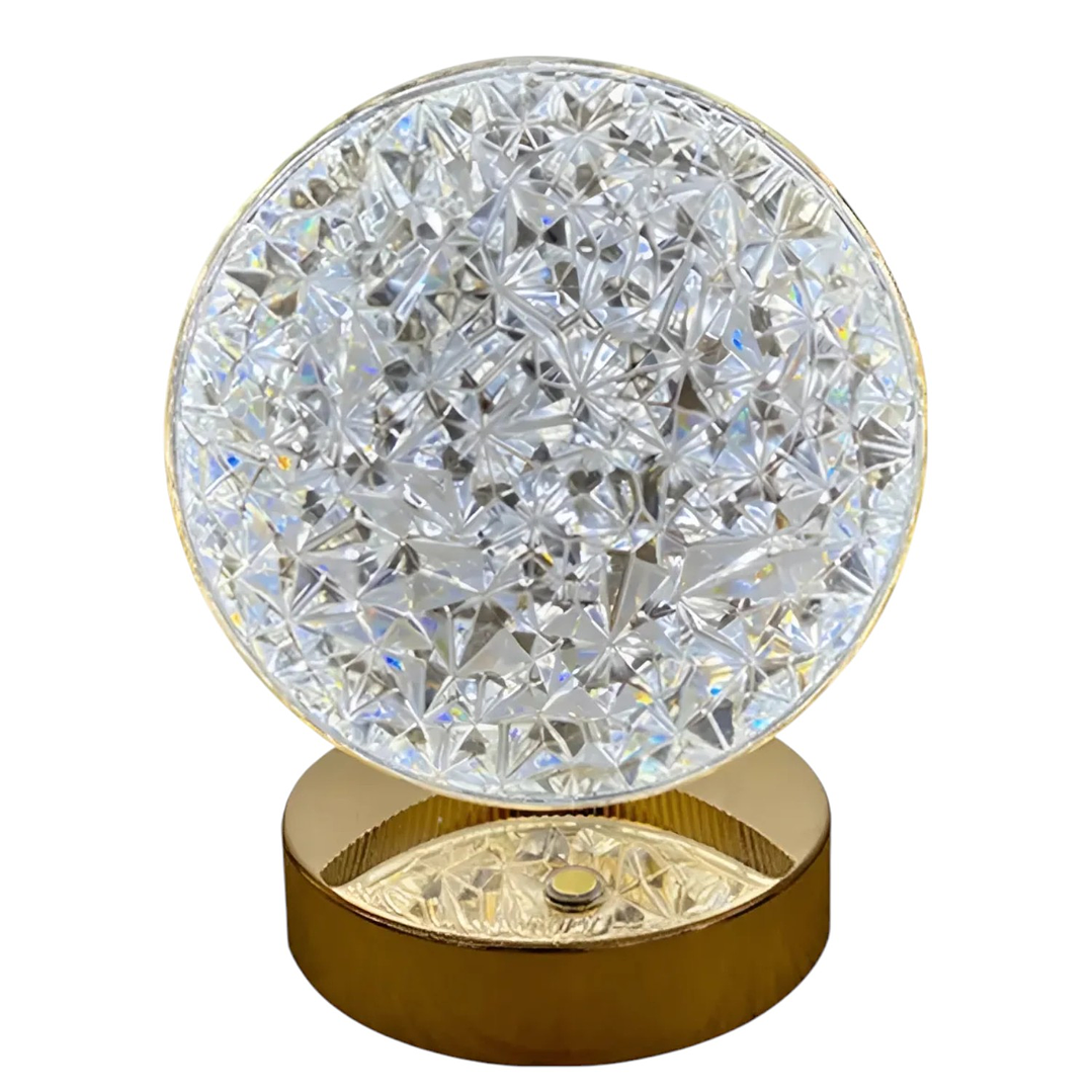 Lampara Circulo Tactil Usb Recargable 16 cm 3