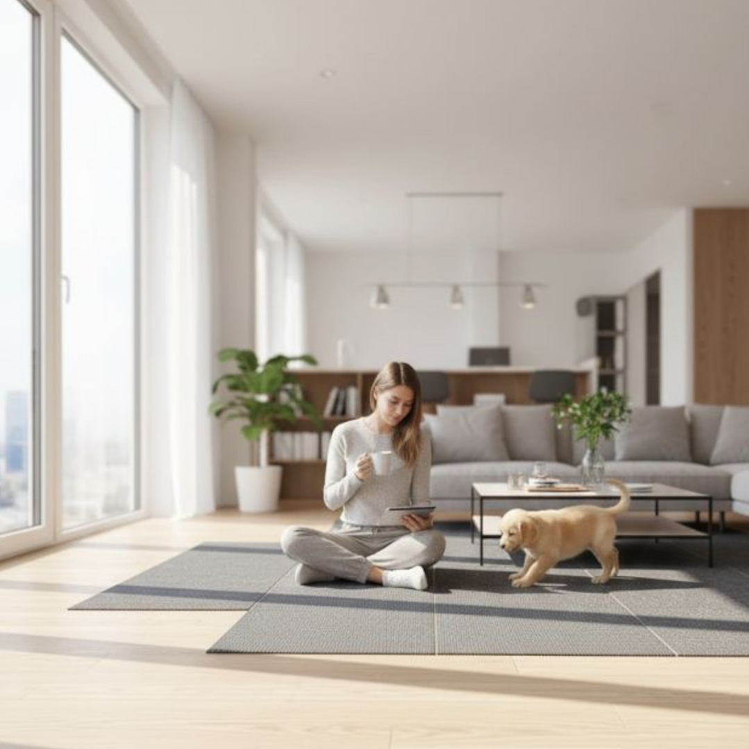 Alfombra Adhesiva 60 x 60 cm 2