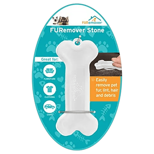 Cepillo Saca Pelos Mascota Multiuso Hueso