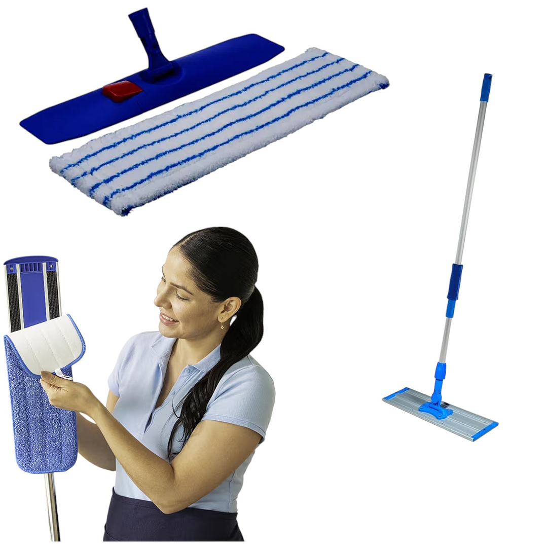 Mopa Microfibra Con 2 Paños 1