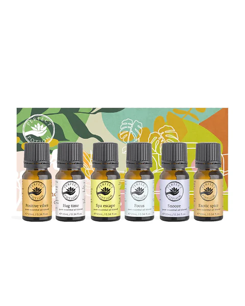 Home Sanctuary Essential Oil Collection.  Una colección aromática para transformar tu hogar en un refugio de bienestar y armonía.