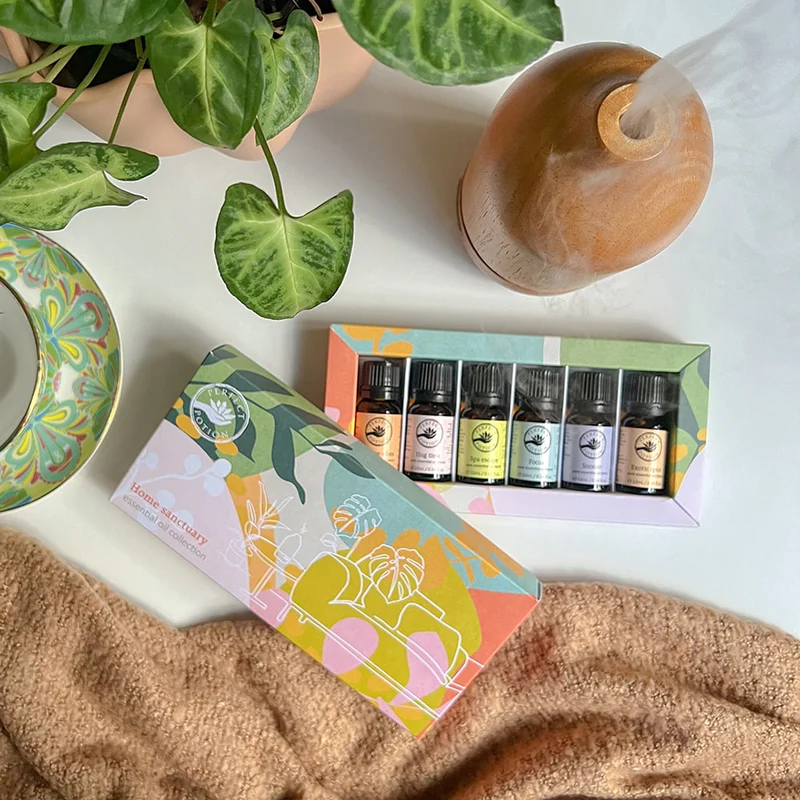 Home Sanctuary Essential Oil Collection.  Una colección aromática para transformar tu hogar en un refugio de bienestar y armonía. 2