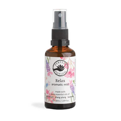 Relax Aromatic Mist 50 ml.  Aromas suaves para acompañar rituales de descanso, relajación y autocuidado