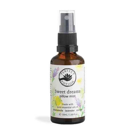 Sweet Dreams Pillow Mist 50 ml.  Aromas suaves para crear momentos de calma y descanso profundo antes de dormir
