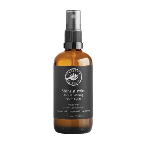 Shinrin Yoku, Baños de Bosque Room Spray 100 ml.  Inspirado en la calma y la conexión sensorial de los baños de bosque japoneses