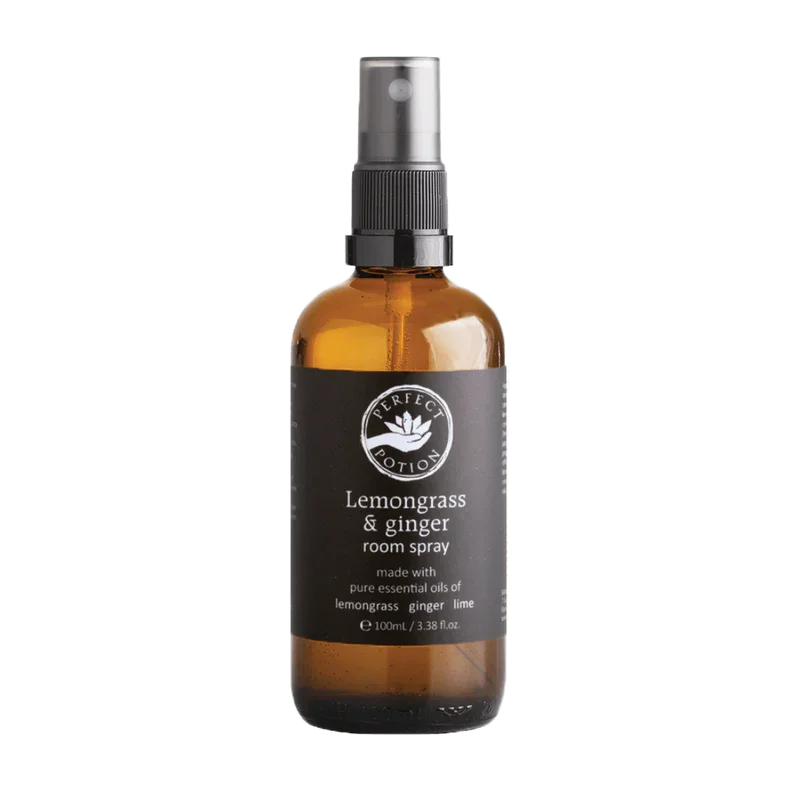 Lemongrass & Ginger Room Spray 100 ml.  Aromas cítricos y especiados para llenar los espacios de vitalidad y calidez natural. 1