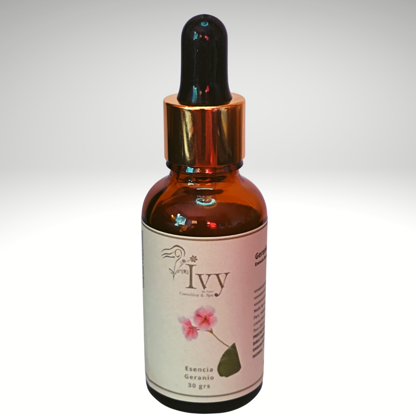 Fragancia Aromática Geranio 30 ml.  Aroma floral y herbáceo inspirado en el frescor natural del geranio 1