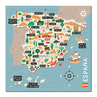 Mapa EspañA Con Realidad Aumentada