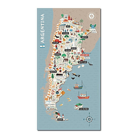 Mapa Argentina Con Realidad Aumentada