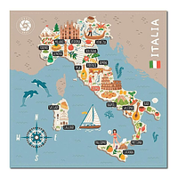 Mapa Italia Con Realidad Aumentada