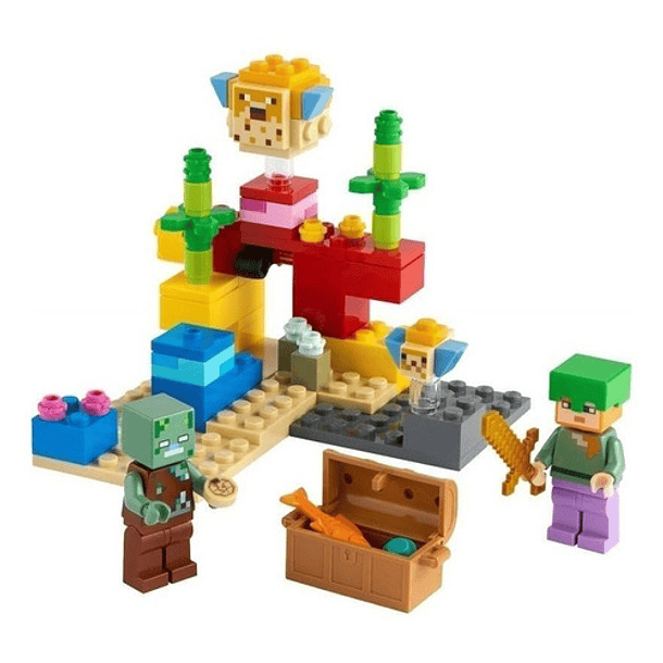 Lego Minecraft - El Arrecife De Coral 2