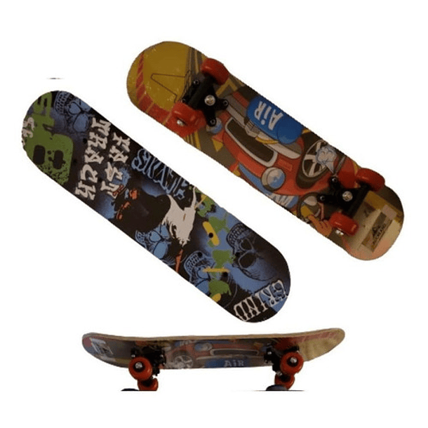 Skate Para Niños 60 Cm. Diseños 1