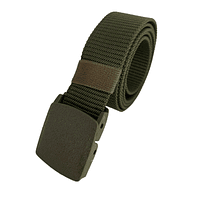 Cinturon Tactico Ajustable. Nylon. 120 Cm. Verde