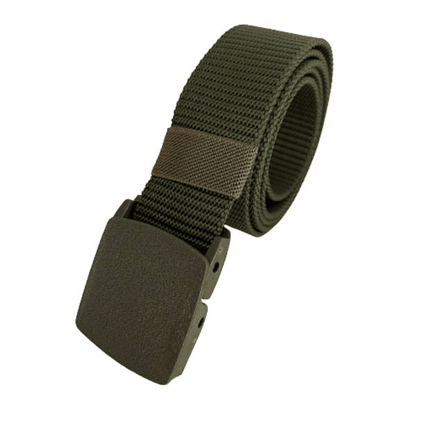 Cinturon Tactico Ajustable. Nylon. 120 Cm. Verde 1