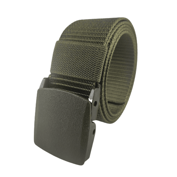 Cinturon Tactico Ajustable. Nylon. 120 Cm. Verde 2
