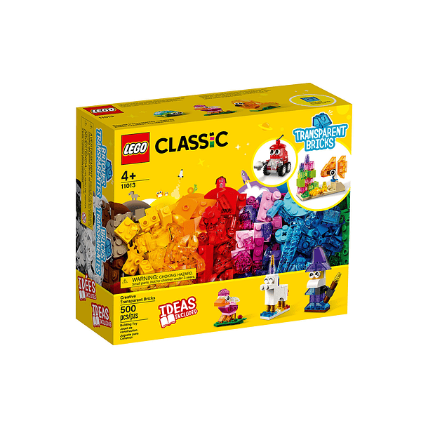 Lego Classic - Ladrillos Creativos Transparentes 1