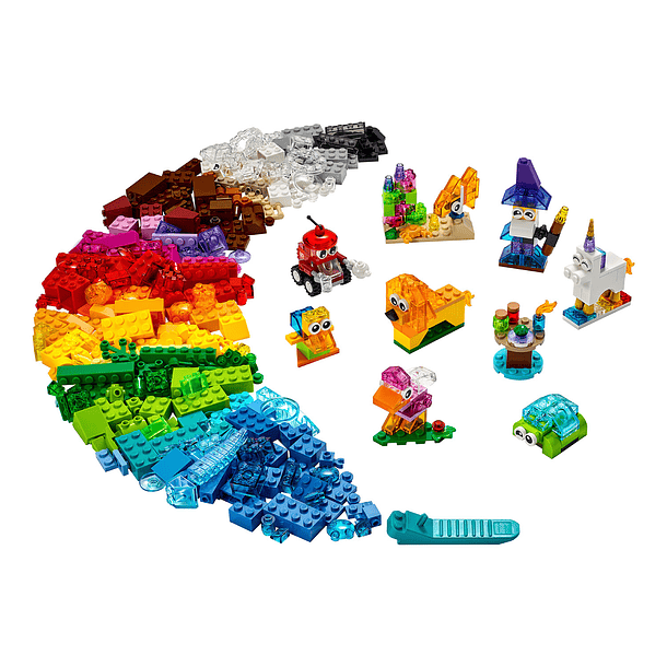 Lego Classic - Ladrillos Creativos Transparentes 2