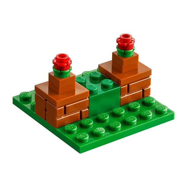 Lego Minecraft - El Establo De Los Caballos 3