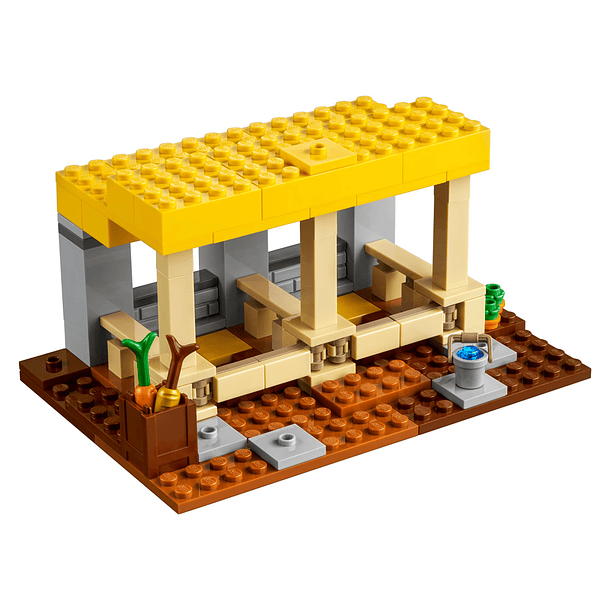 Lego Minecraft - El Establo De Los Caballos 4