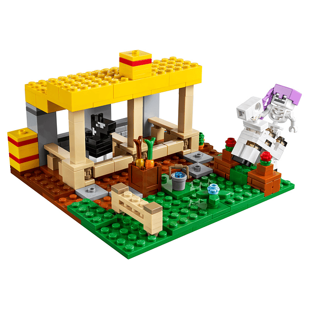 Lego Minecraft - El Establo De Los Caballos 6