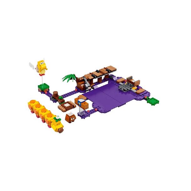 Lego Mario - Set De Expansion: Pantano Venenoso De La Floruga 4