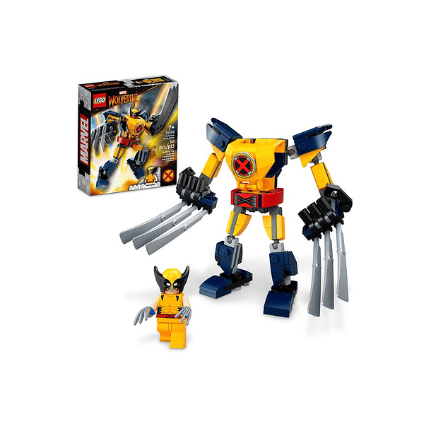 Lego Marvel - Armadura Robàtica De Wolverine 4
