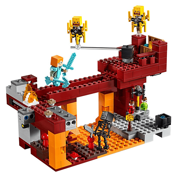 Lego Minecraft - The Blaze Bridge 6