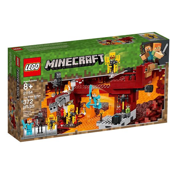 Lego Minecraft - The Blaze Bridge 1