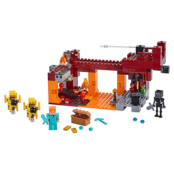 Lego Minecraft - The Blaze Bridge 7